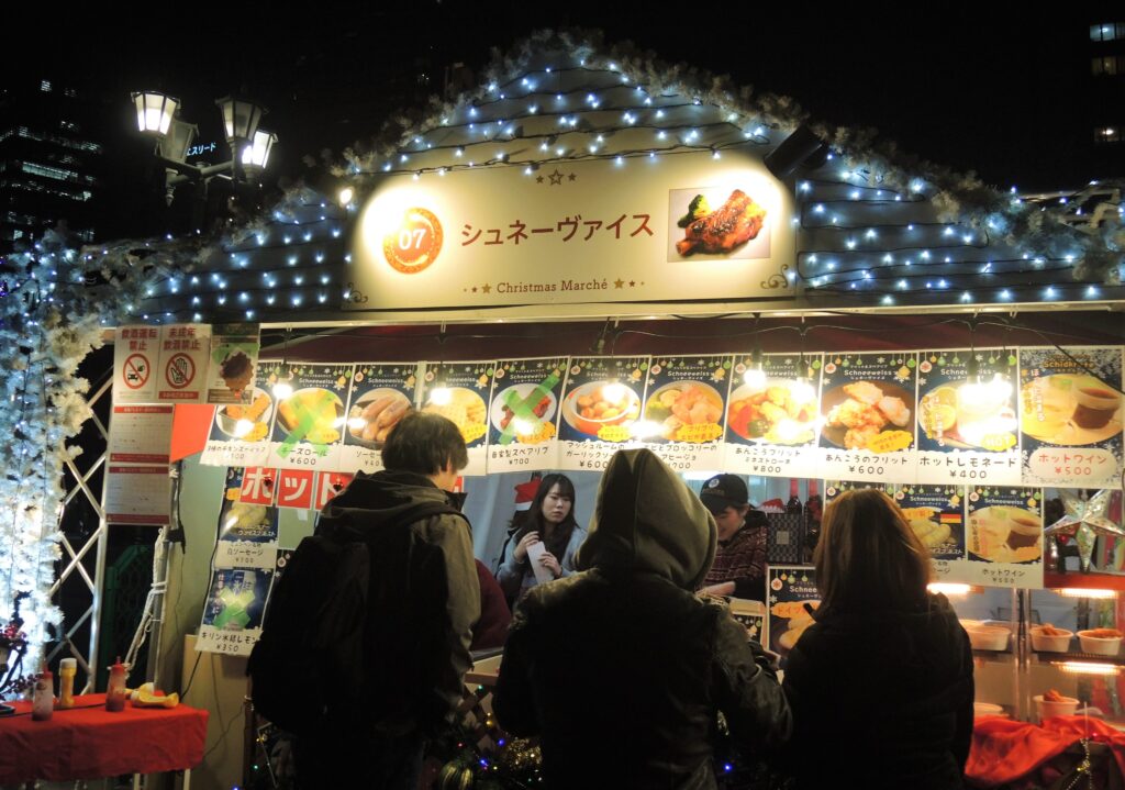 大阪「光のマルシェ」クリスマスマーケット