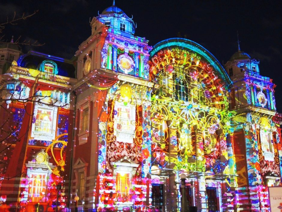大阪光の饗宴・光のルネサンス・プロジェクションマッピング・中央公会堂